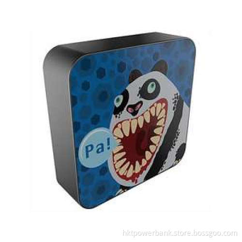 Universal 8000mAh Wild Panda Pattern Portable Power Bank External Battery (5V 2A Max, 20cm, Assorted Colors)